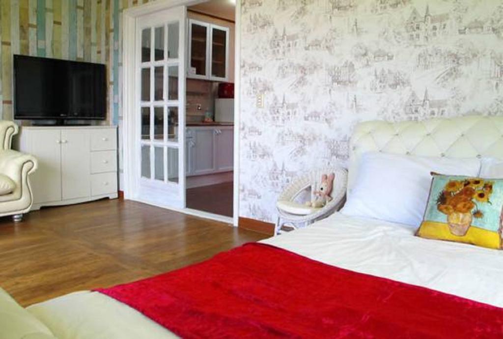 Dg Beach Pension 済州市 部屋 写真